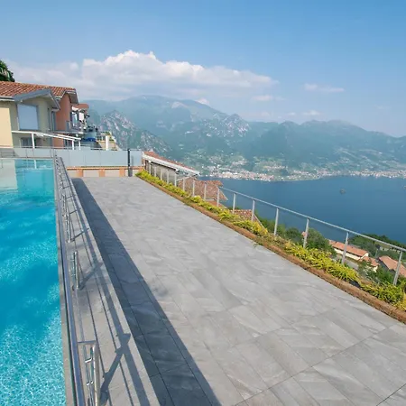 Mit Panaoramaterrasse Und Pool By Interhome Parzanica